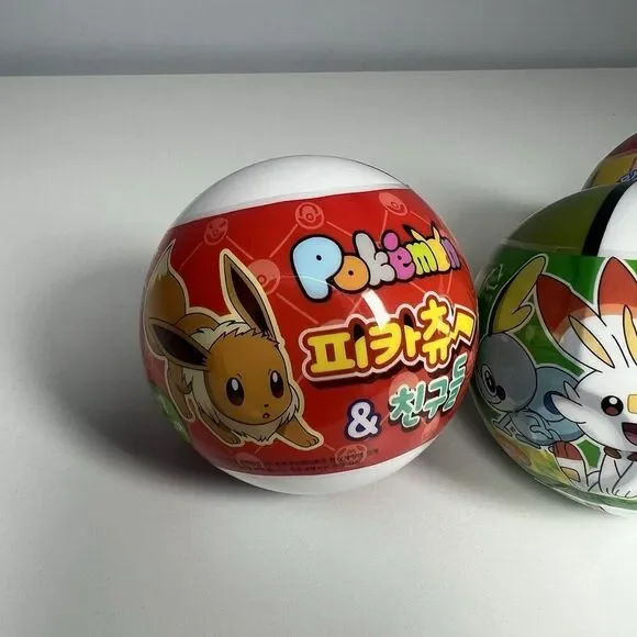 Vtg 1997 Pokémon Nintendo Surprise Ball Lot Of 3 Aladdin Brand RARE - Picture 2 of 7